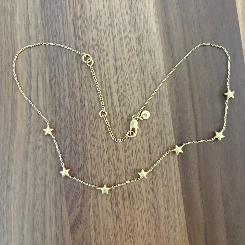 Madewell Delicate Gold Star Necklace